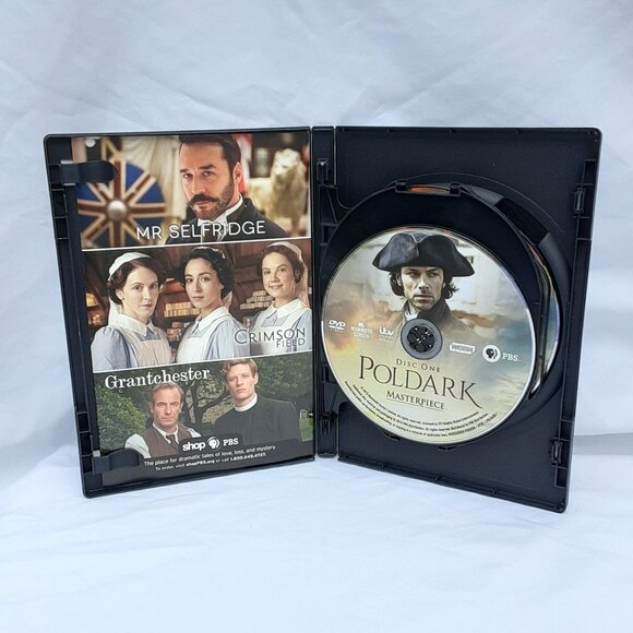 POLDARK: The Complete First Season Full UK Length Edition 3-DVD Set w/Slipcover - Picture 5 of 6